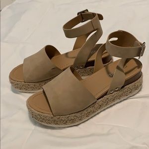 Soda Tan Platform Espadrilles